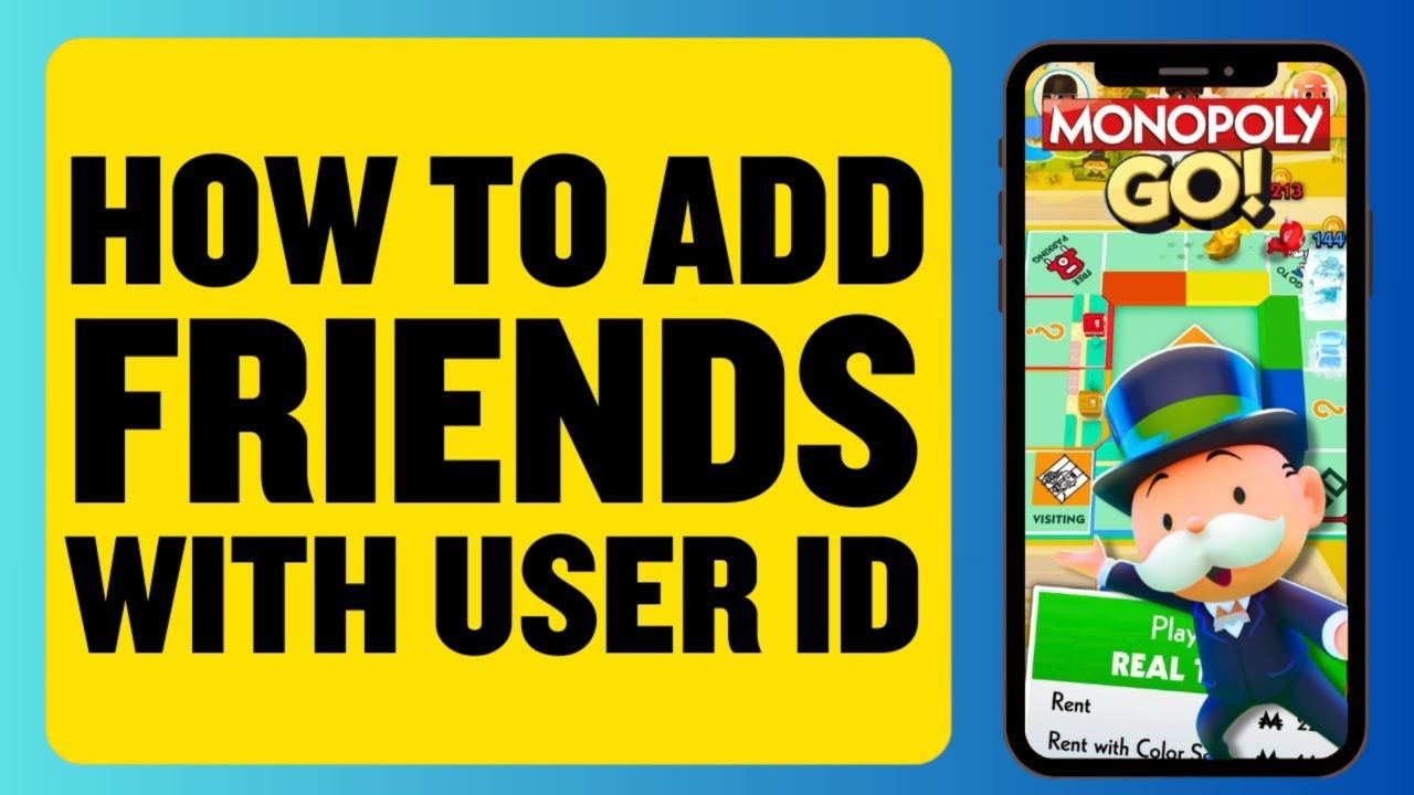 How To Add Friends By Username In Monopoly Go