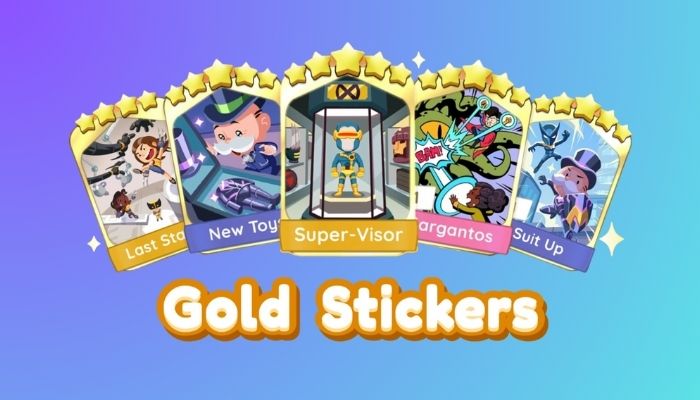 How to Get Gold Stickers on Monopoly Go