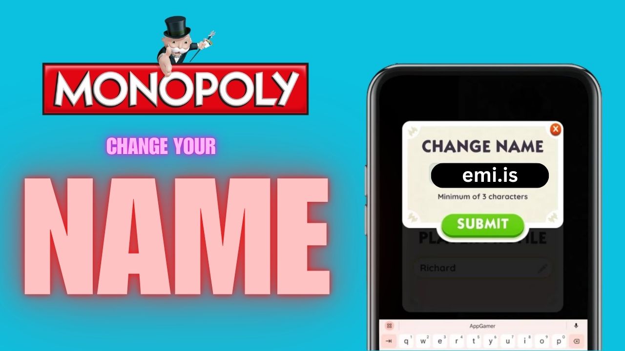 Monopoly GO How to Change Your Name