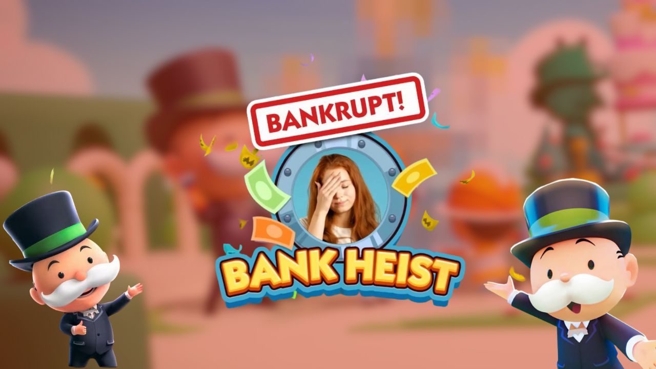 bank heist in monopoly go